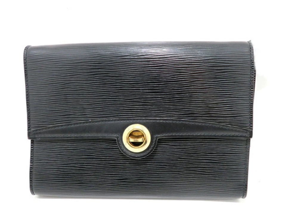 LOUIS VUITTON Bag Shoulder Epi Pochette Arche Noir Black